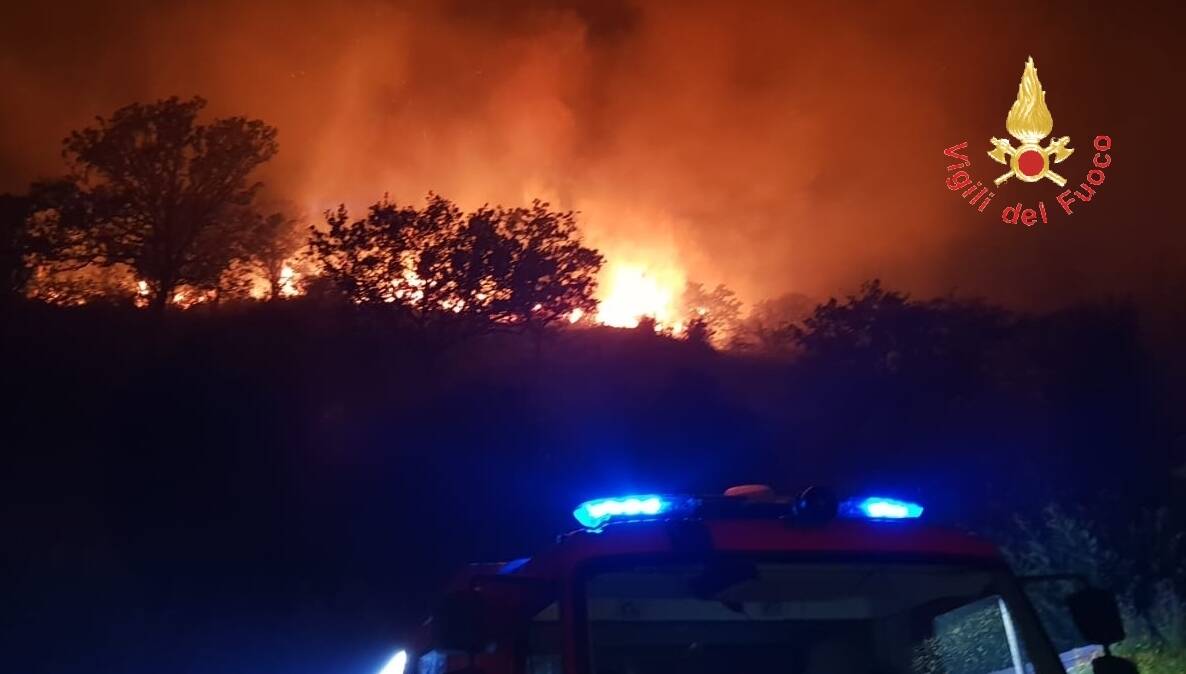 Cavita paura per incendio