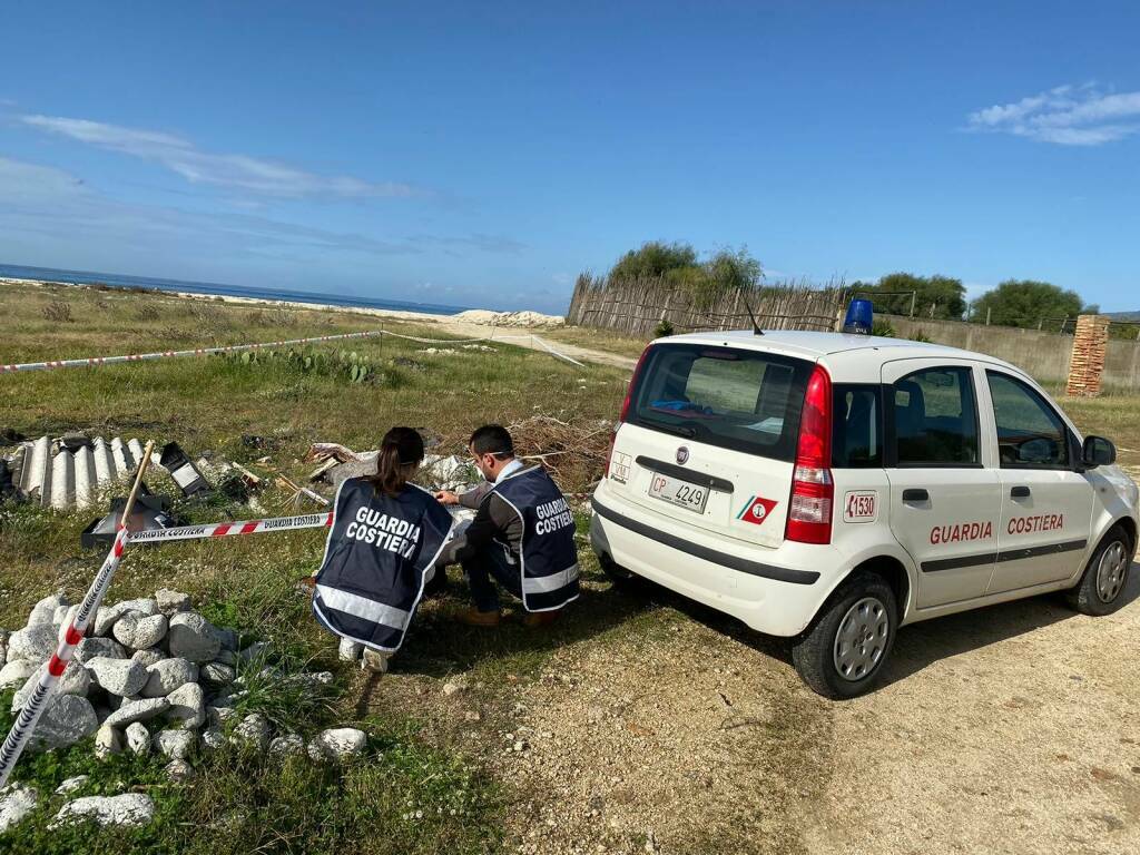 Guardia Costiera Vibo Sequestro discarica vicino al mare