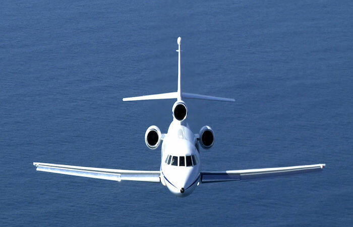 Falcon900ex in volo