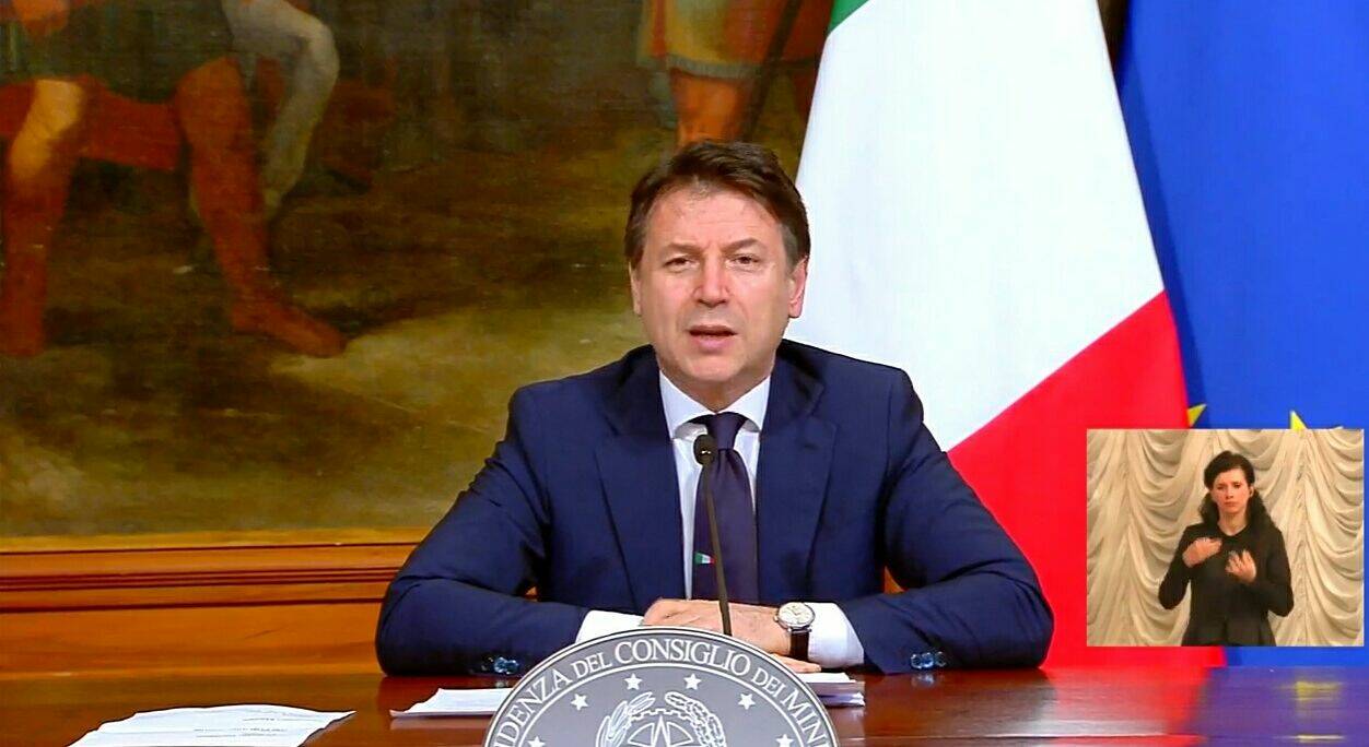 Giuseppe Conte conferenza del 6 Marzo 2020