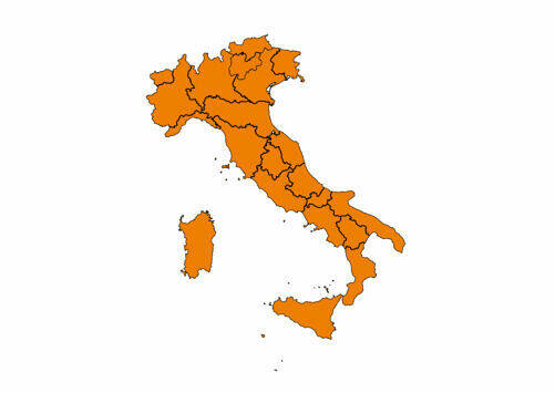 italia zona arancione