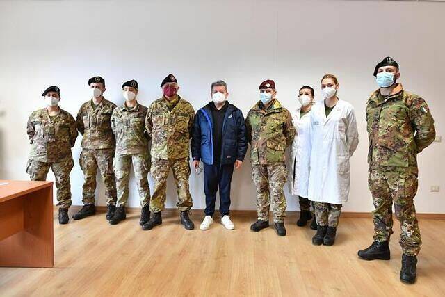 Calabria team sanitario esercito