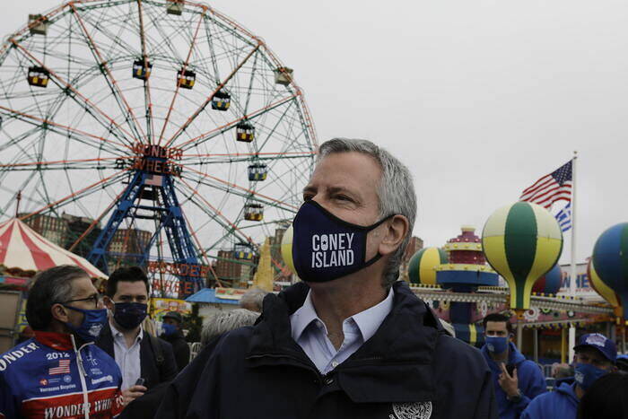 Luna Park Reopens in Coney Island, New York