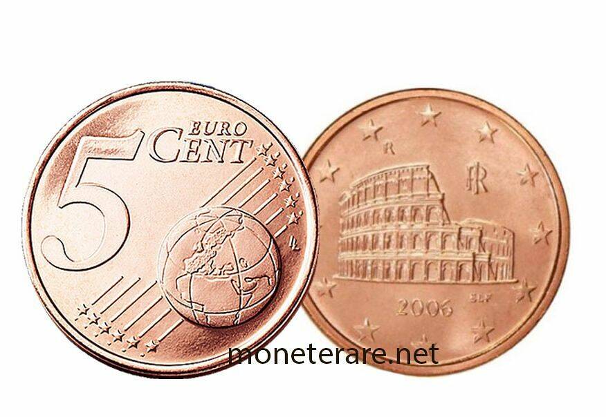 monete cinque centesimi