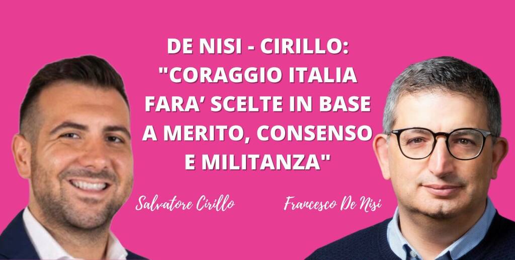 Da sx Cirillo e De Nisi
