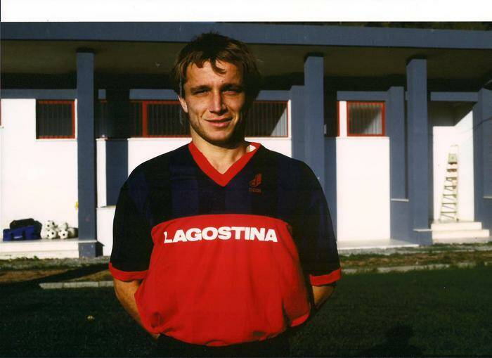 Il calciatore del Cosenza Denis Bergamini