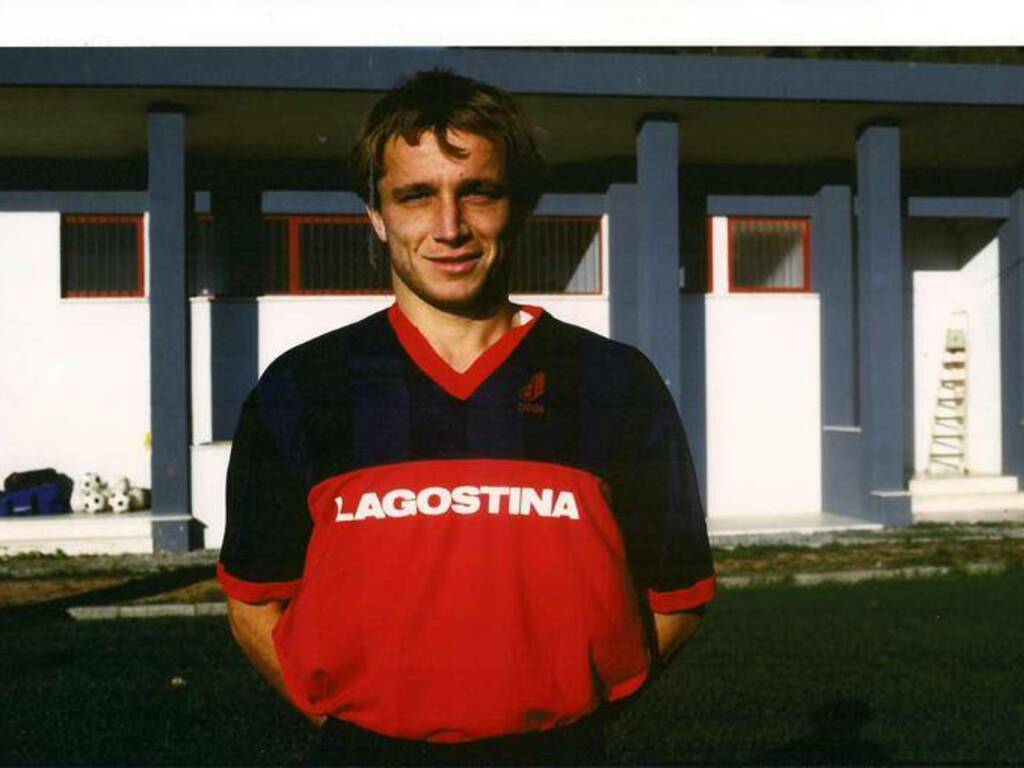 Il calciatore del Cosenza Denis Bergamini