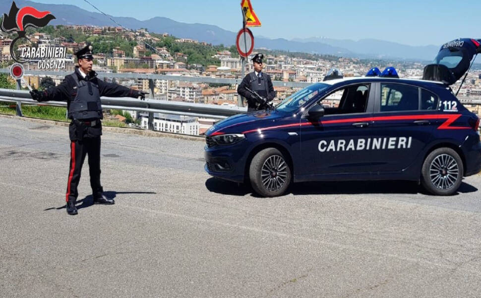 Cosenza carabinieri