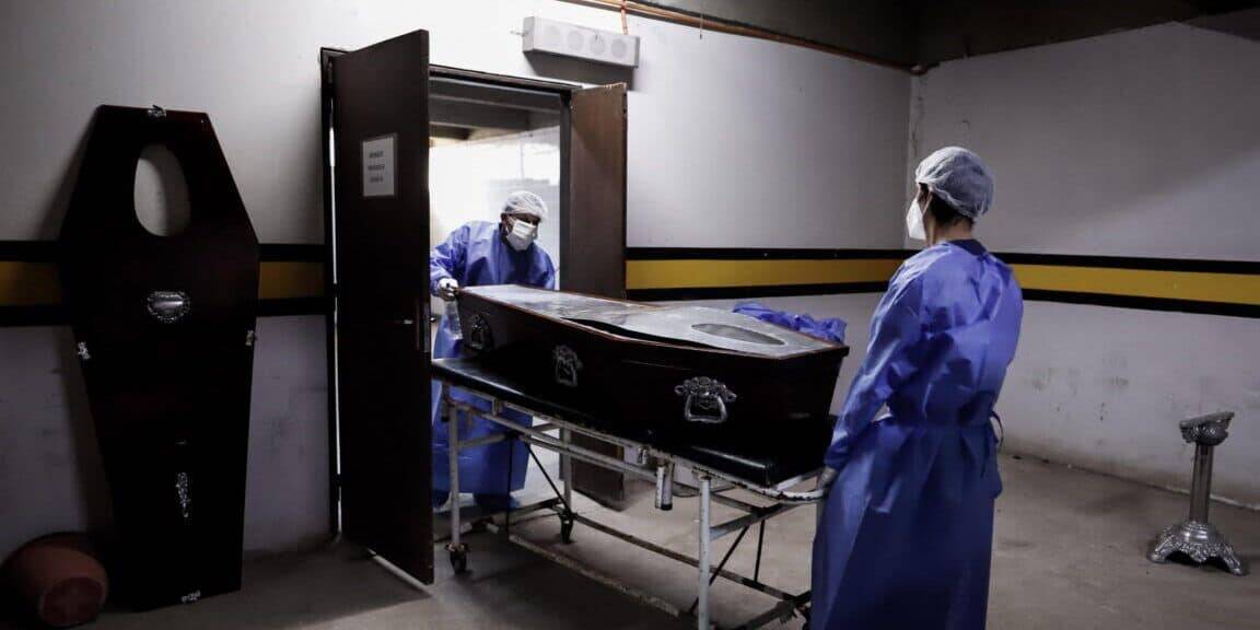 Morgue work in Paraguay