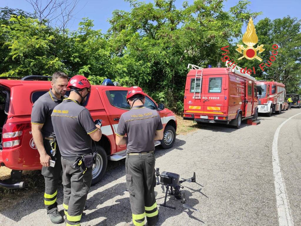 Vigili del fuoco ricerche